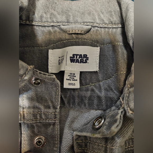 BabyGap Unisex Jean Jacket Starwars - Picture 3 of 4